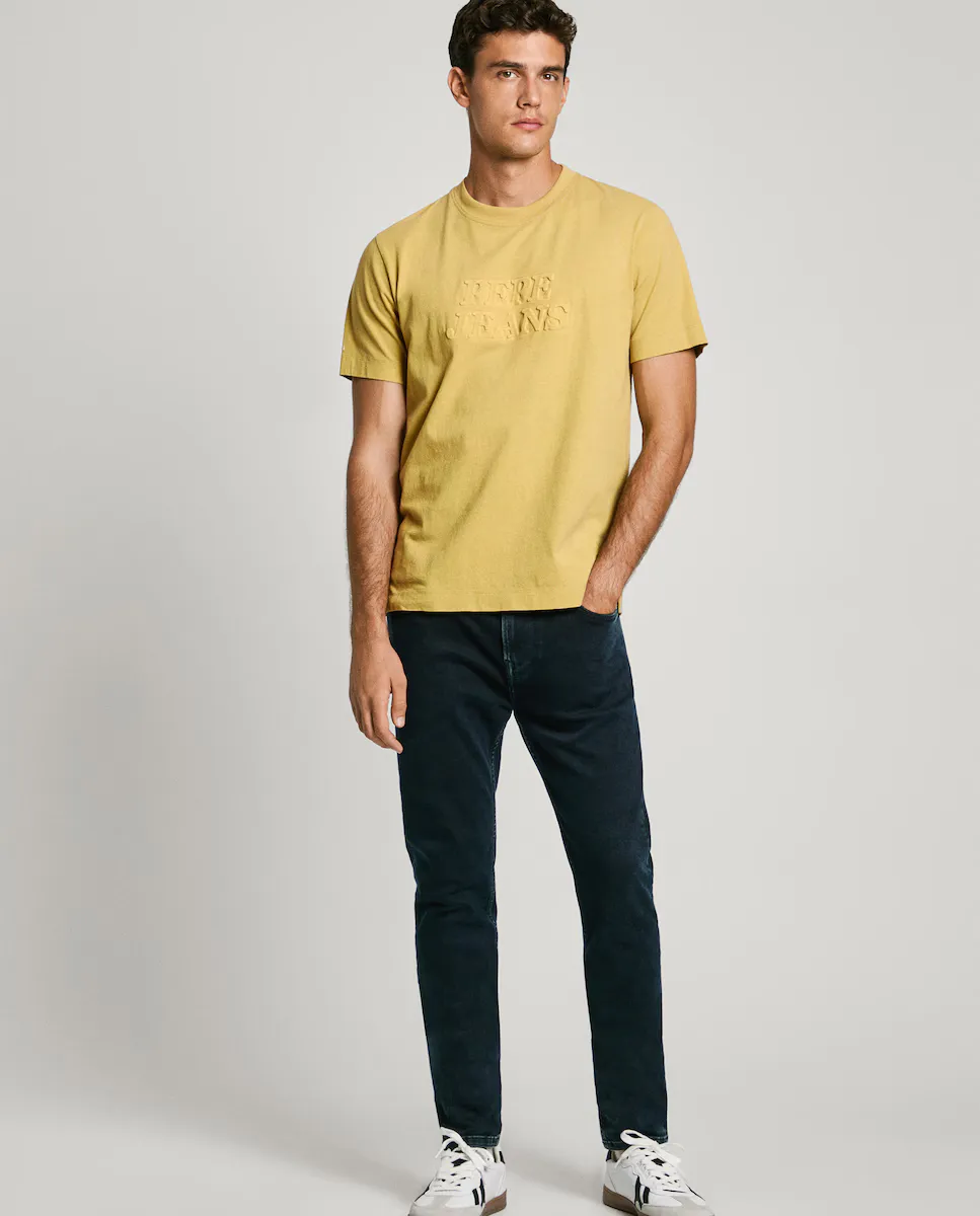 

Мужские джинсы скинни Finsbury из стрейчевой ткани Pepe Jeans, синий