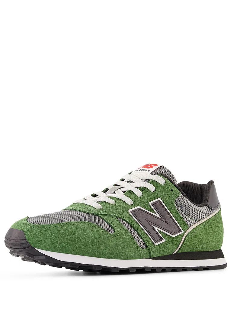 Кроссовки, классические, 373, Lifestyle, Puma New Balance, зеленый/мультиколор — фото 2