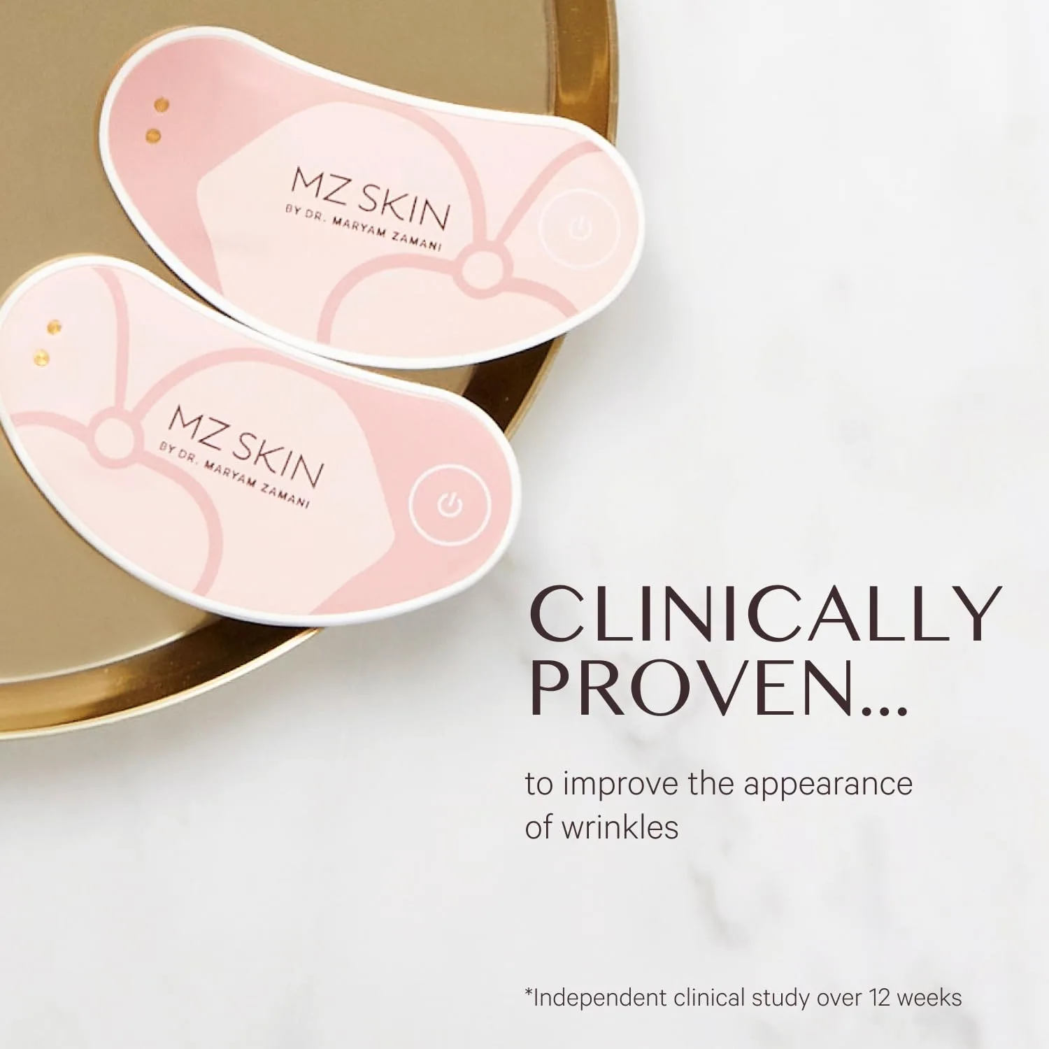 MZ Skin Lightmax Minipro Hydracolloidal патчи для глаз и Eyeconic LED патчи - антивозрастной уход для борьбы с отеками, морщинами и темными кругами 1 шт. (2 шт.) Mz Skin By Maryam Zamani Md — фото 2