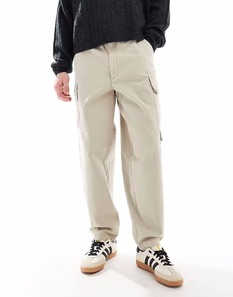 

Свободные парусиновые брюки Barbour Deepdale цвета хаки