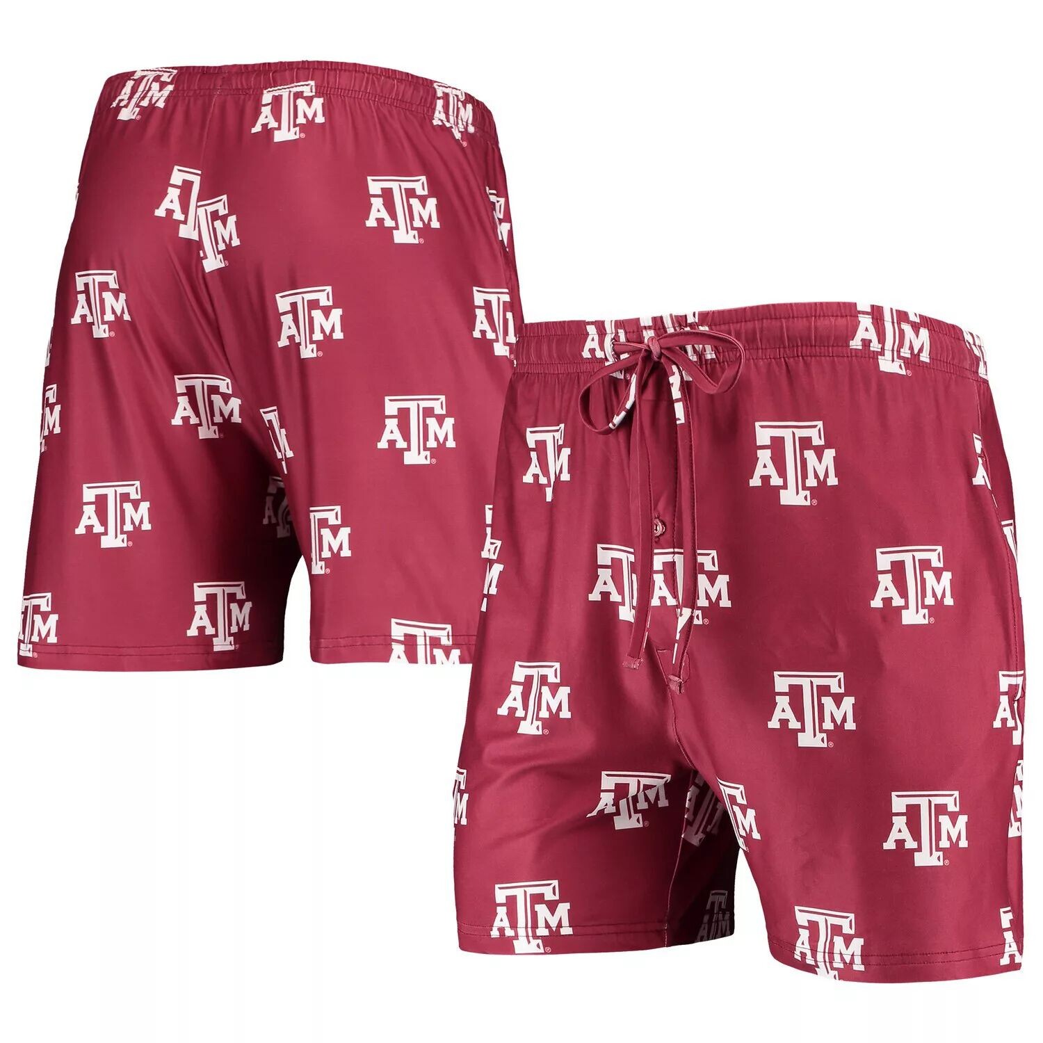 

Мужские шорты Concepts Sport Maroon Texas A&M Aggies Flagship с принтом Jam