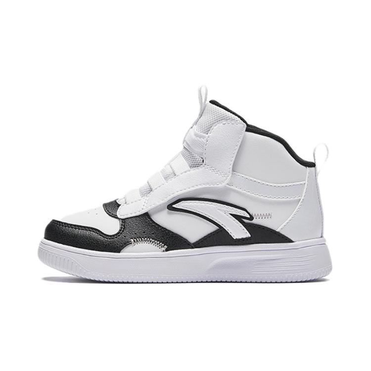 

Детские кроссовки для скейтбординга PS Mid-top Ivory/Grey Anta Kids, белый/черный