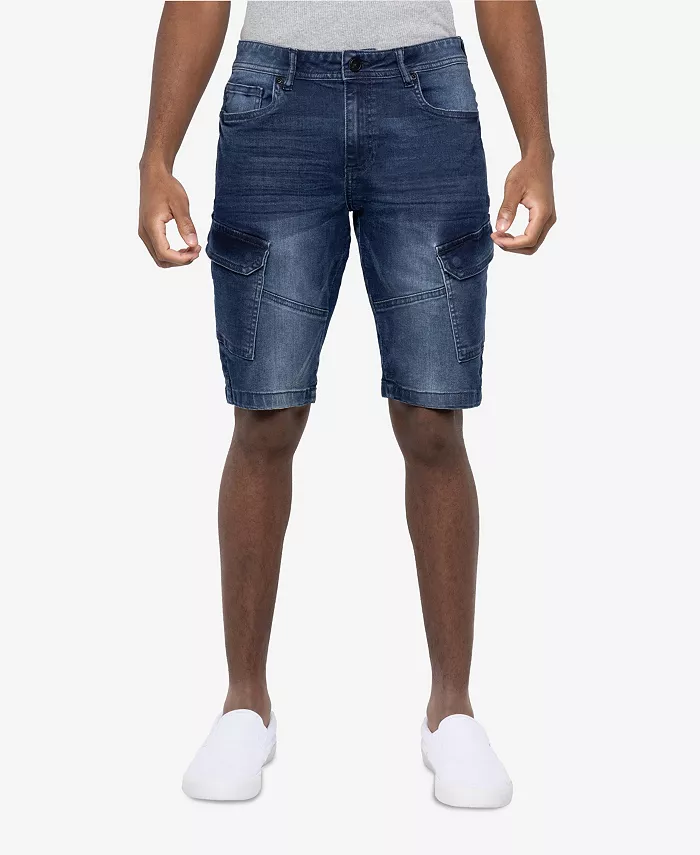 

Мужские джинсовые шорты-карго длиной 12 дюймов XRAY, синий