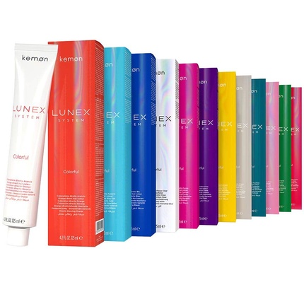 

Краска для волос Lunex System Colorful Blue Direct 4,2 унции 125 мл Kemon