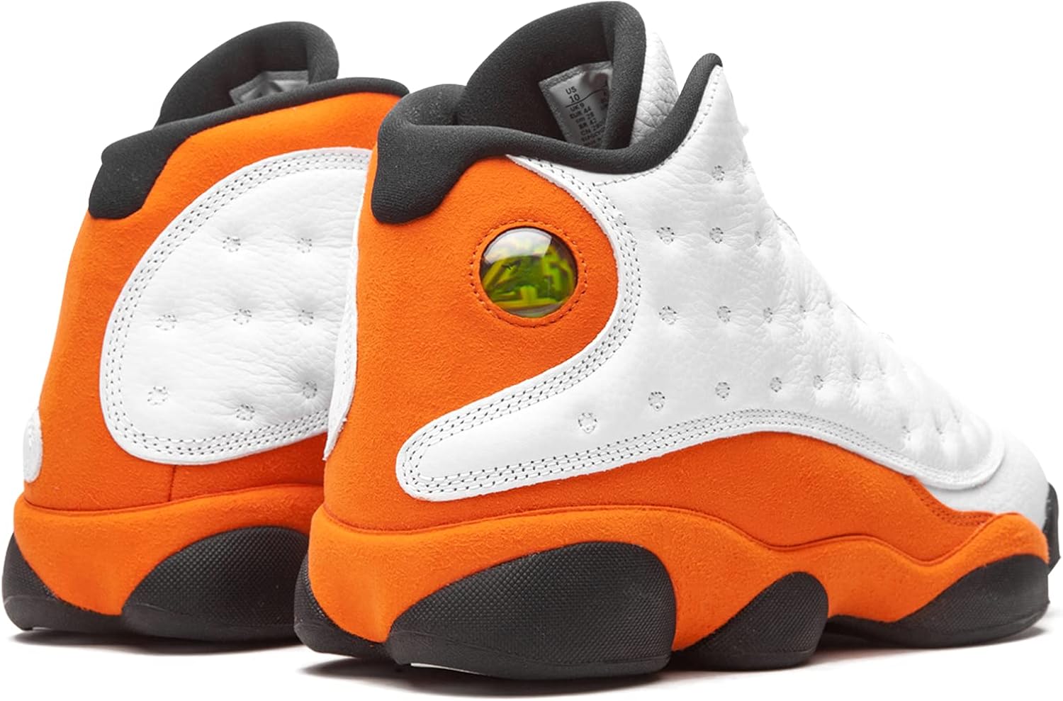 

Баскетбольные кроссовки Air Jordan Retro 13 для мужчин, White/White-Starfish-Black