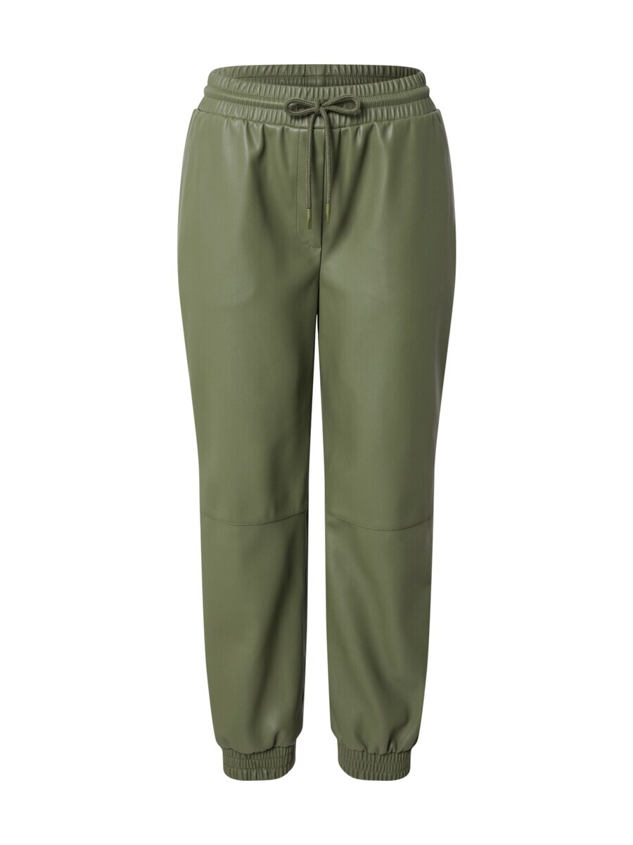 

Кожаные штаны EDITED Tapered Pants Madison, оливковый
