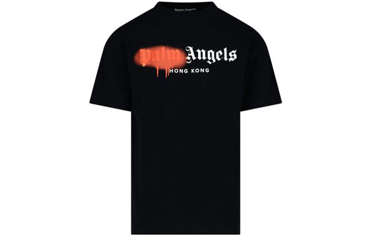 

Футболка мужская черная Palm Angels, черный