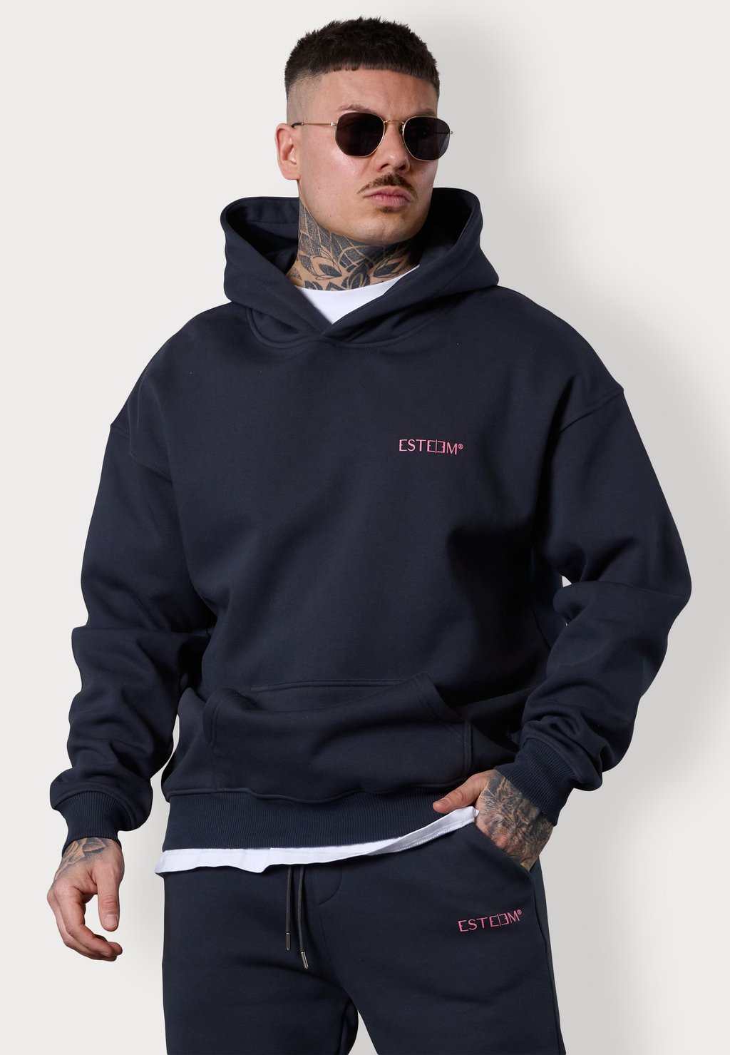

Толстовка DISCREET OVERSIZED - Hoodie ESTEEM, антрацит