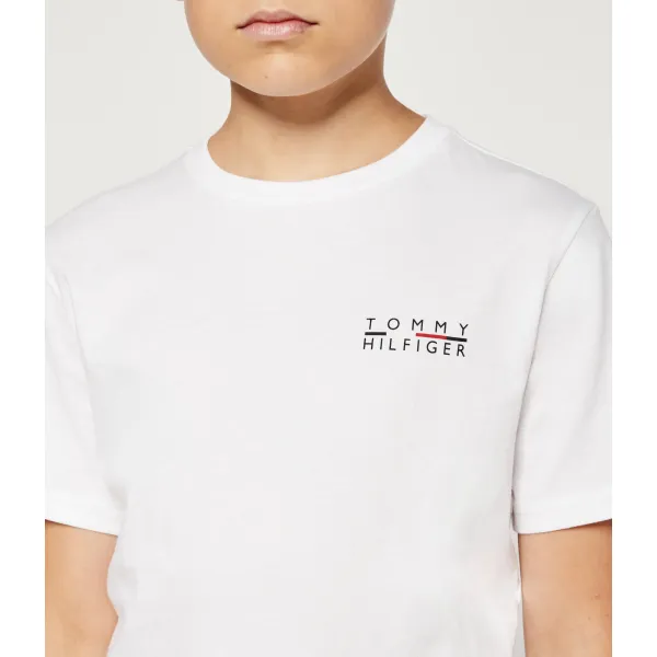 Комплект из двух футболок стандартного кроя Tommy Hilfiger, белый — фото 2