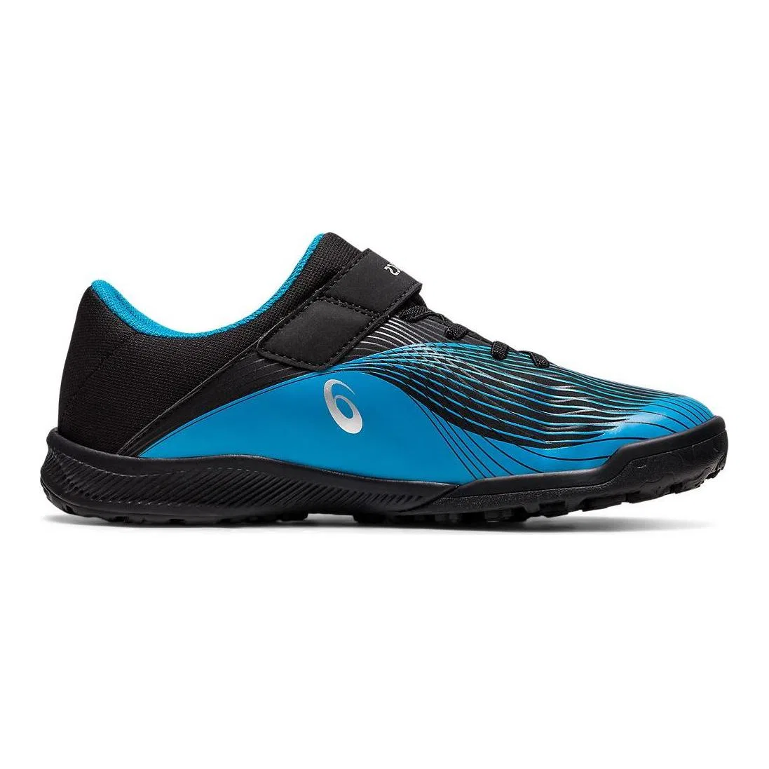 Кроссовки беговые ASICS Lazerbeam FH MG черно-синие — фото 4