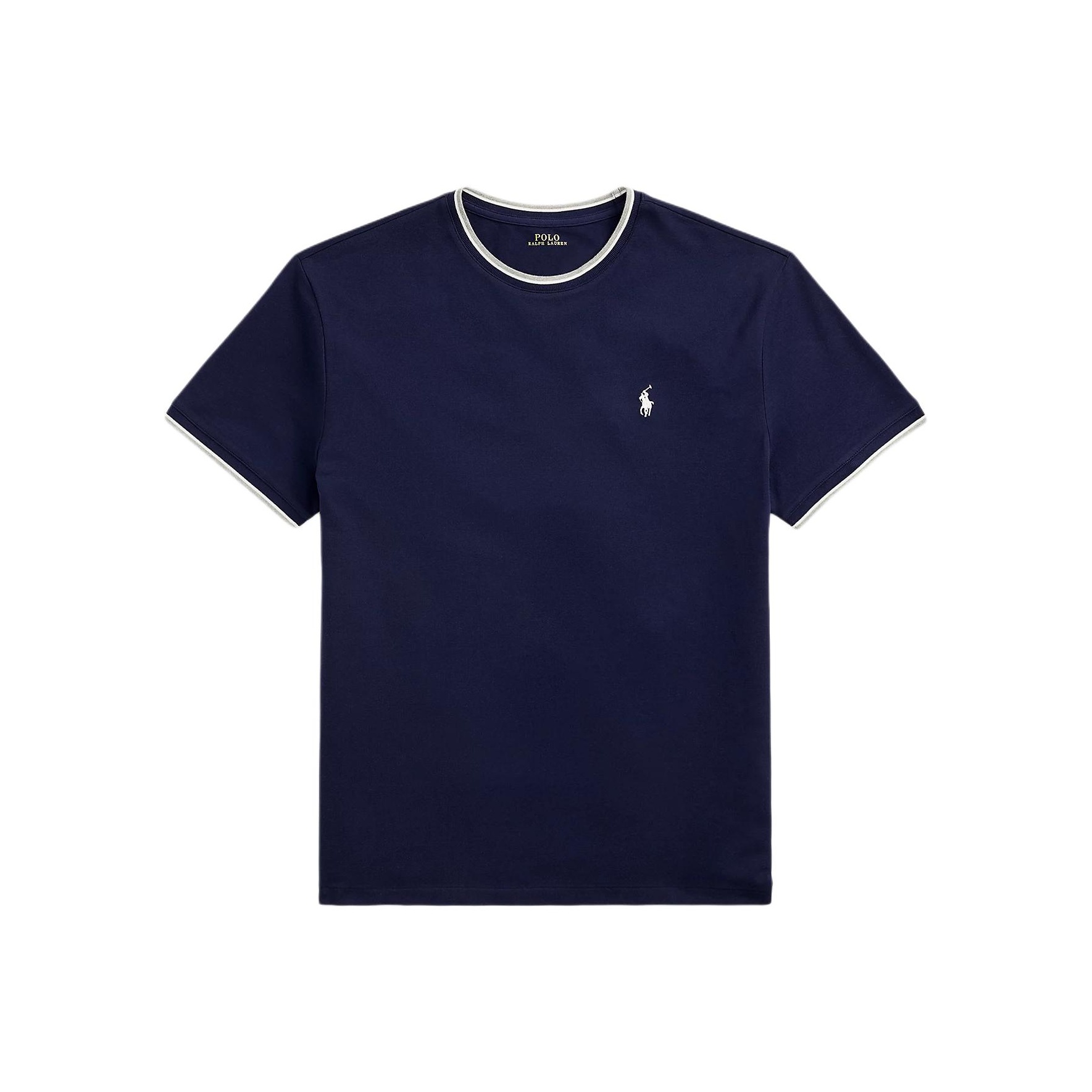 

Футболка из стрейч-хлопка Polo Ralph Lauren, синий