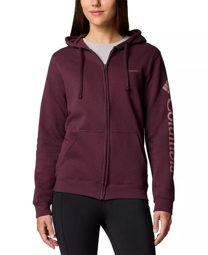 

Женская толстовка с капюшоном Cape Lacey Graphic Full Zip Columbia, красный