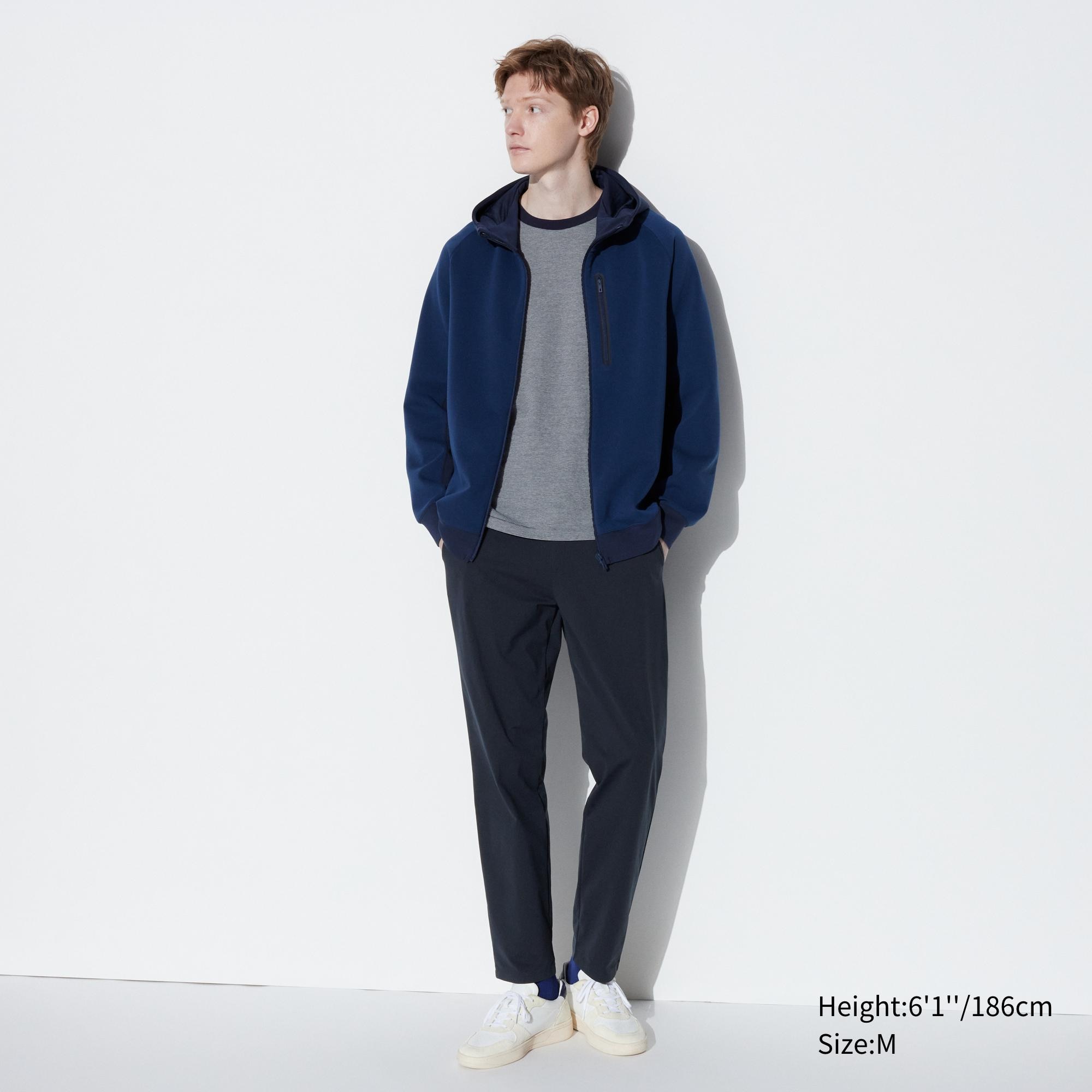 

Брюки UNIQLO Ultra Stretch Dry-ex, темно-синий