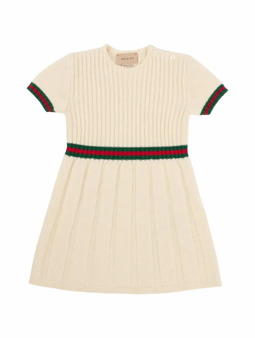 

Вязаное платье Web Gucci, белый