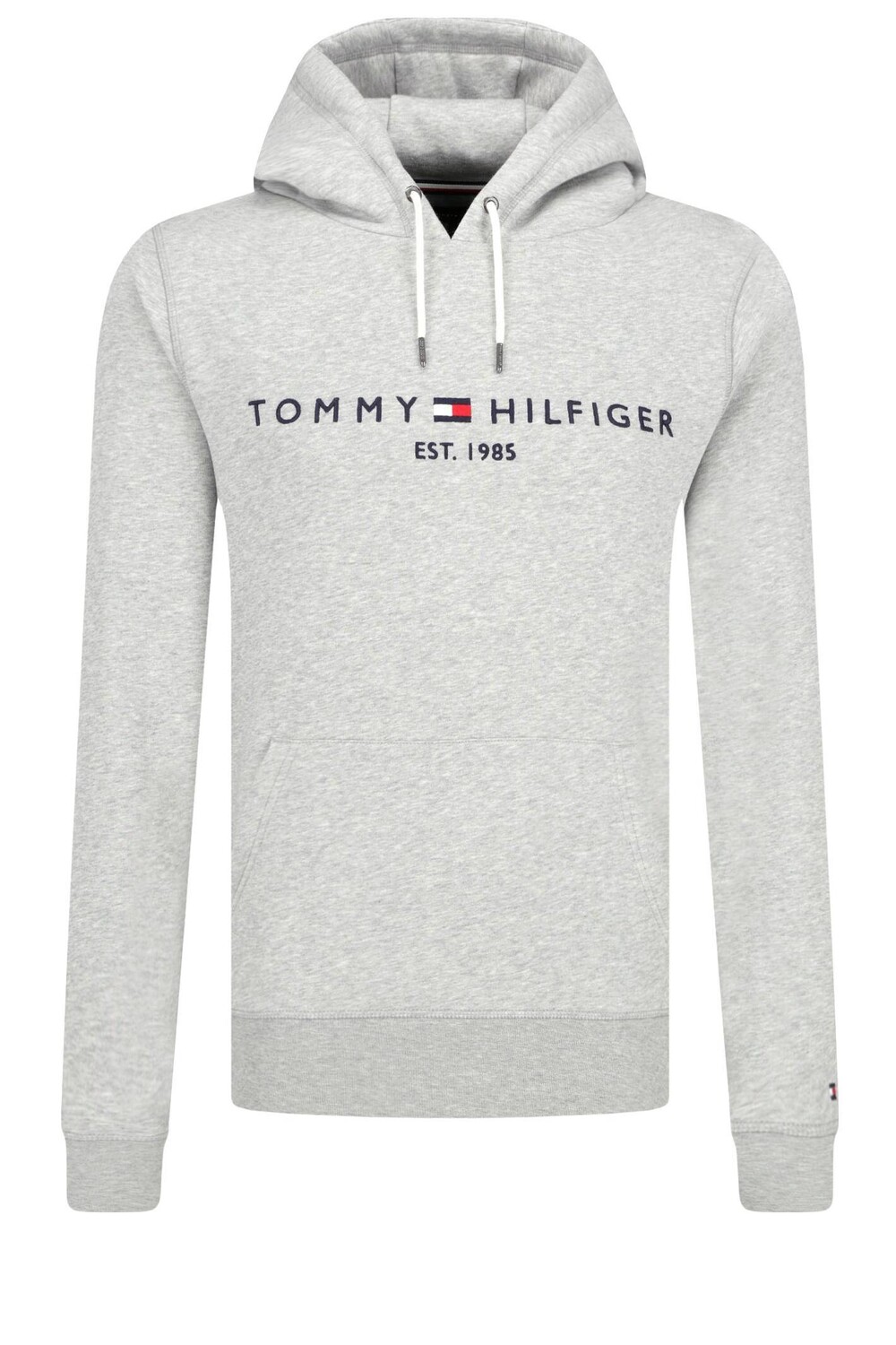 

Толстовка Tommy Hilfiger tommy logo hoody regular fit, серый