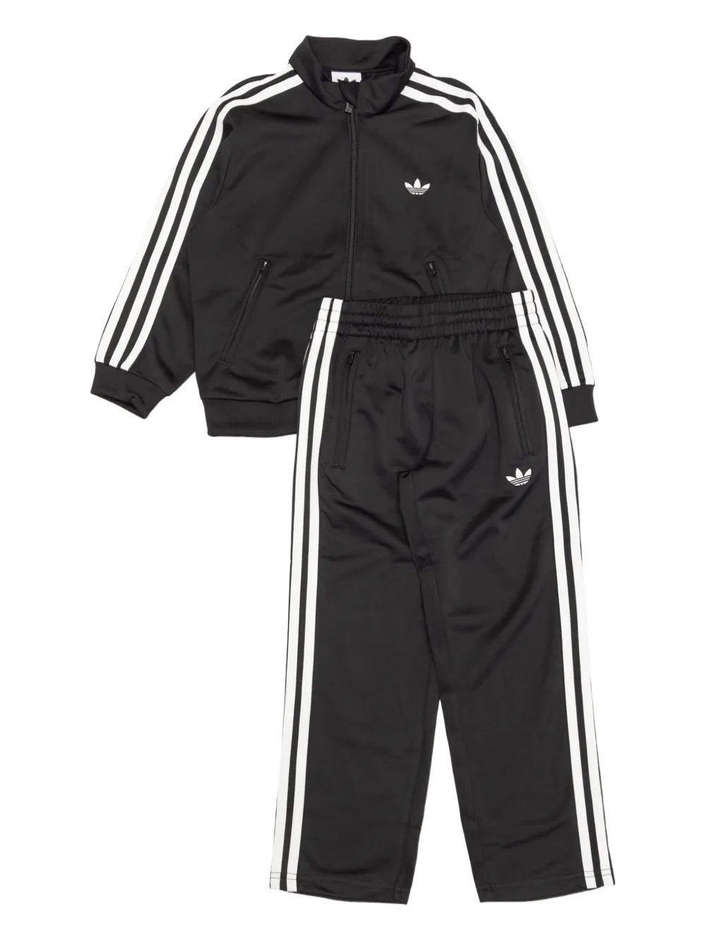 

Спортивный костюм с полосками Adidas Kids, черный