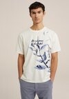 

Футболка с набивным рисунком We Fashion, белый