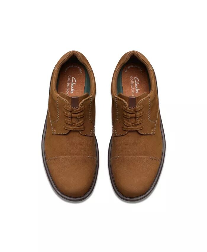 Мужские модельные туфли Gessler Collection с закрытым носком Clarks, коричневый — фото 2