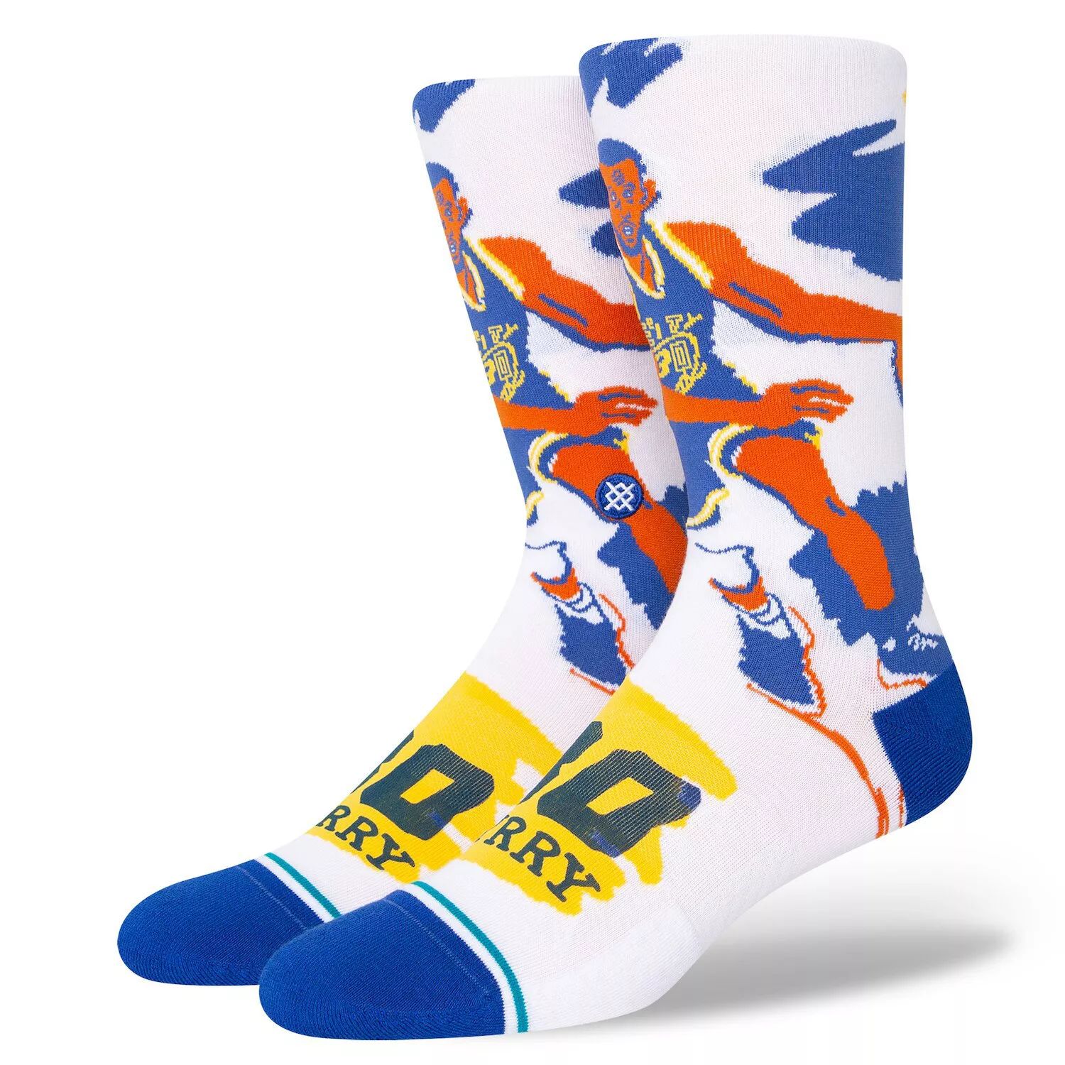 

Мужские носки Stance Stephen Curry Golden State Warriors Player Paint Crew