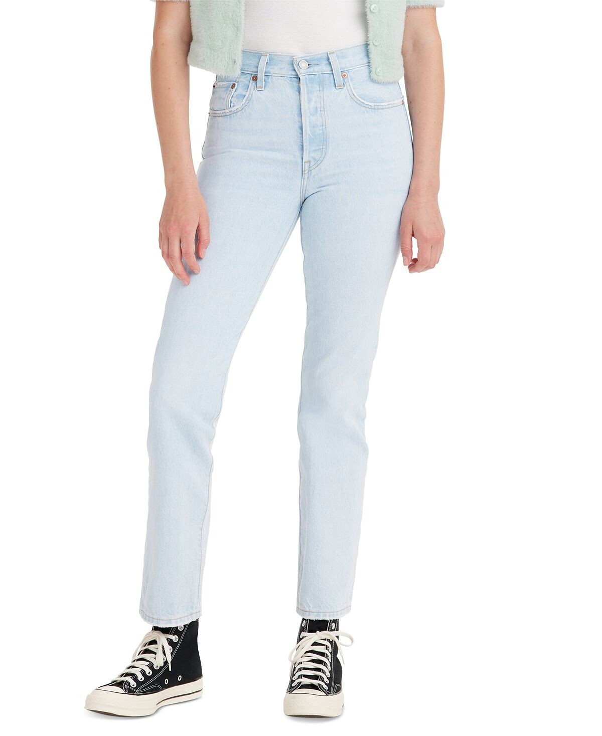 

Женские джинсы прямого кроя 501 оригинального кроя Levi's