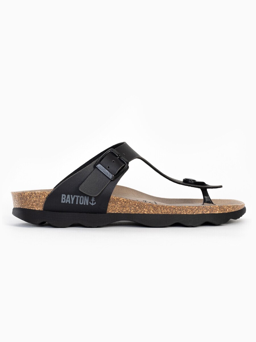 Сандалии с т-образным ремешком Bayton T-Bar Sandals Mercure, черный — фото 3