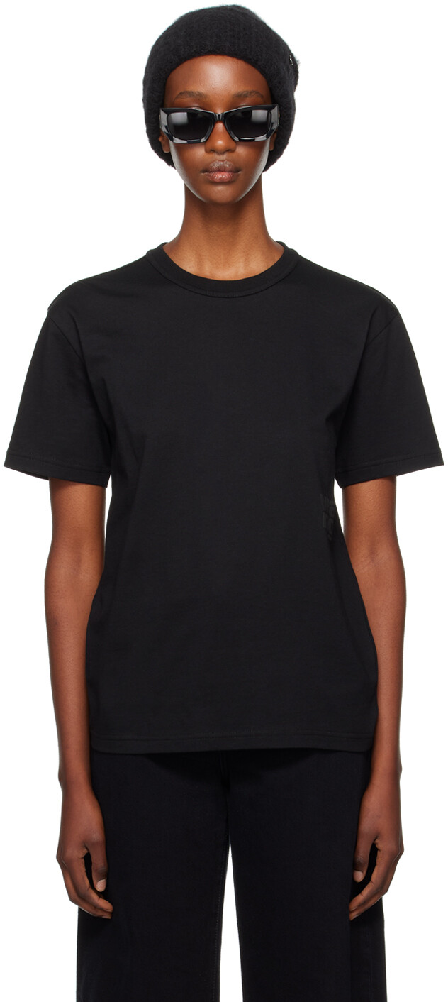

Футболка с логотипом Puff alexanderwang.t, черный
