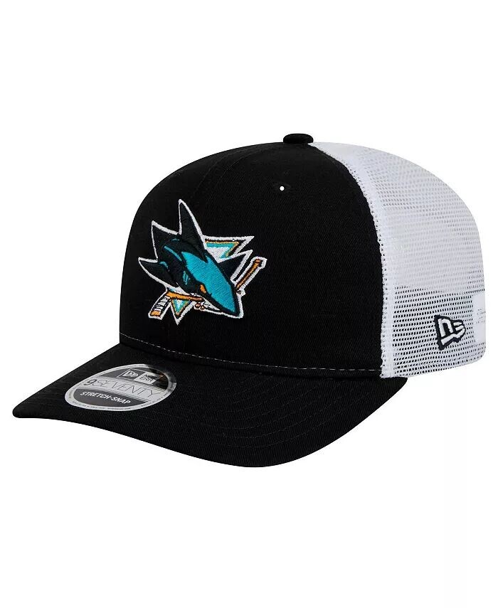 

Мужская черная кепка San Jose Sharks Core Trucker 9SEVENTY Stretch-Snap New Era