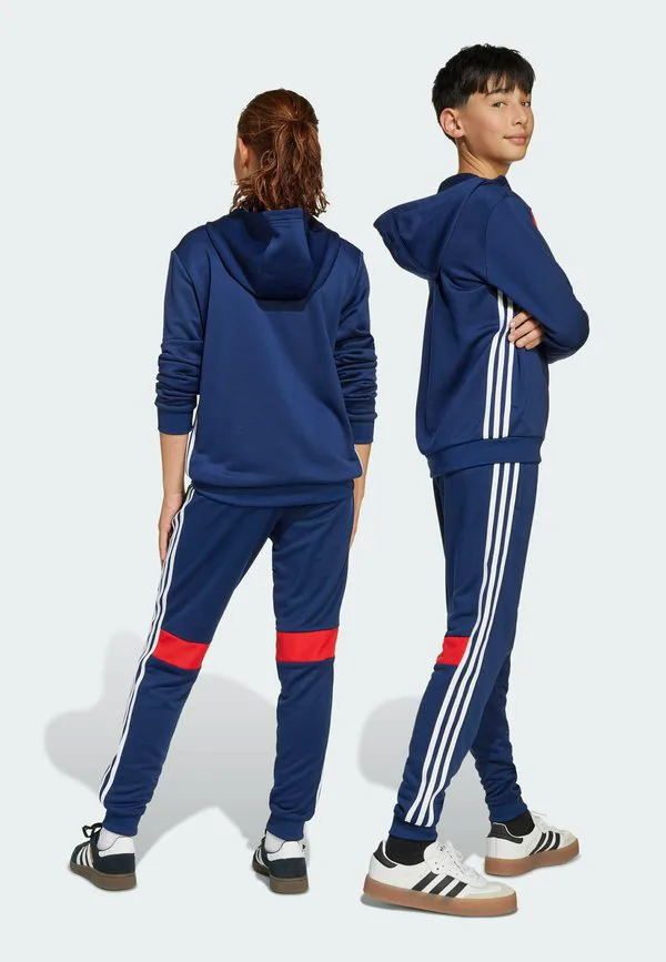 Детские спортивные штаны tiro 25 essentials Adidas Performance, Team Navy Red — фото 2
