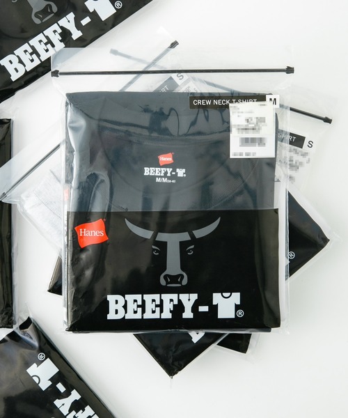 

Футболка однотонная плотная унисекс Hanes Beefy, черный