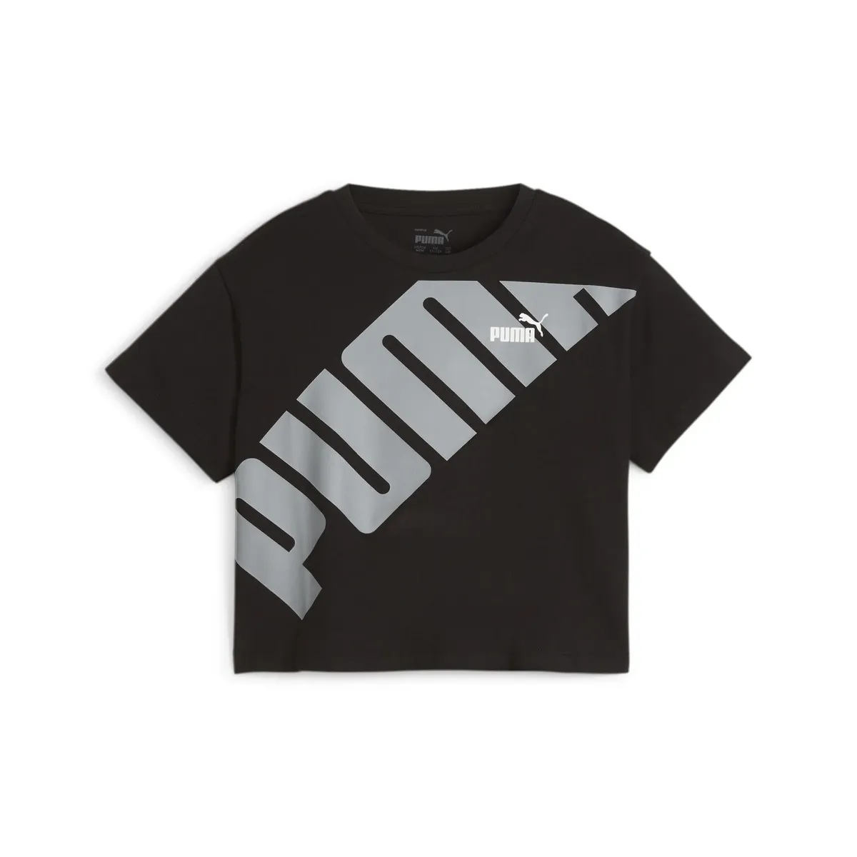 

ФУТБОЛКА PUMA "POWER SHORT LENGTH TEE G", черный