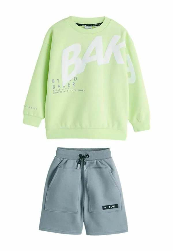 Спортивный костюм стандартного кроя Baker By Ted Baker, Lime Green Grey