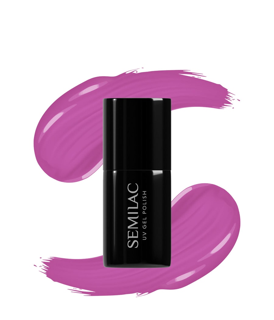 

Гель-лак для ногтей Semilac UV Colours UV Gel Polish, 601 Neon Pink Punch, 7 ml