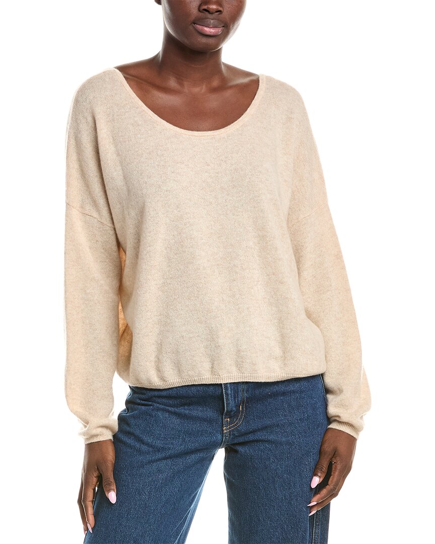 

Бродье Кэшмир Роза Реверсивный кашемировый свитер Brodie Cashmere, коричневый
