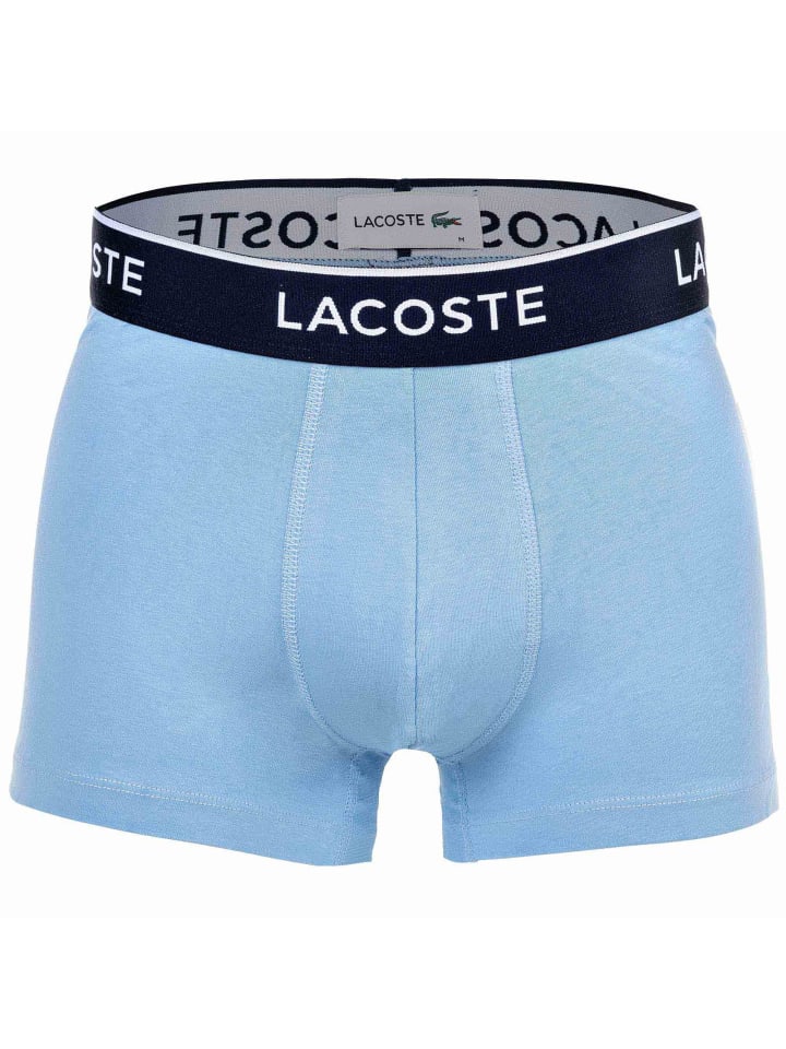 Боксерские трусы Lacoste, цвет blau/grau — фото 2
