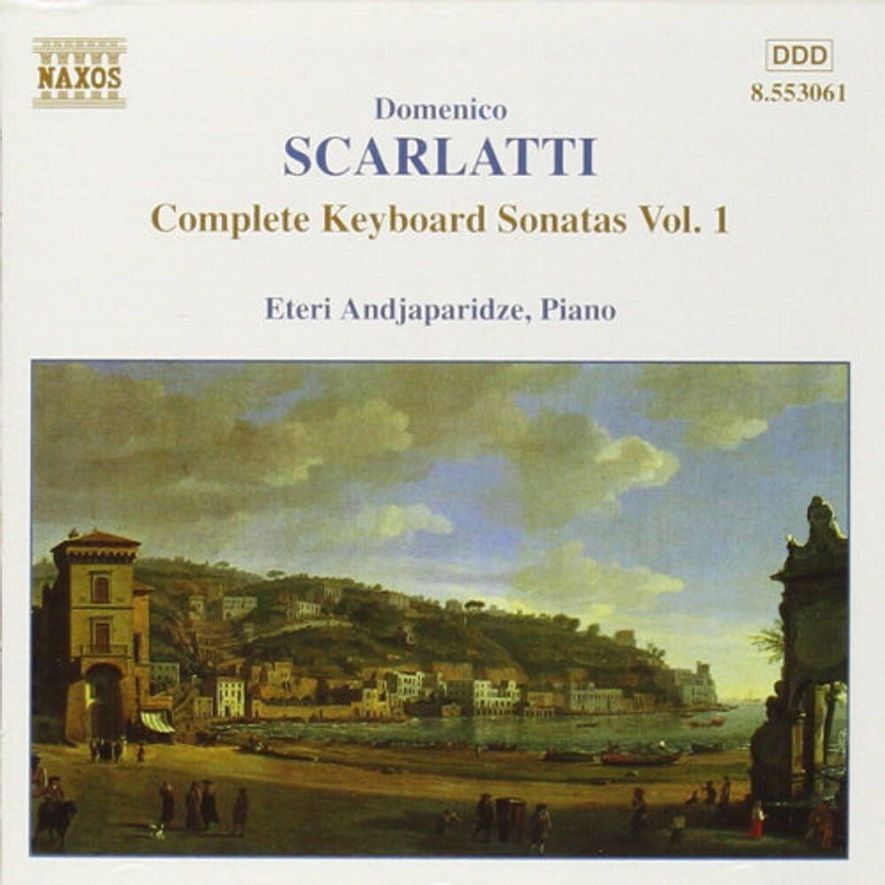 

Диск CD Scarlatti D.: Complete Keyboard Sonatas, Vol. 1 - Domenico Scarlatti, Eteri Andjaparidze