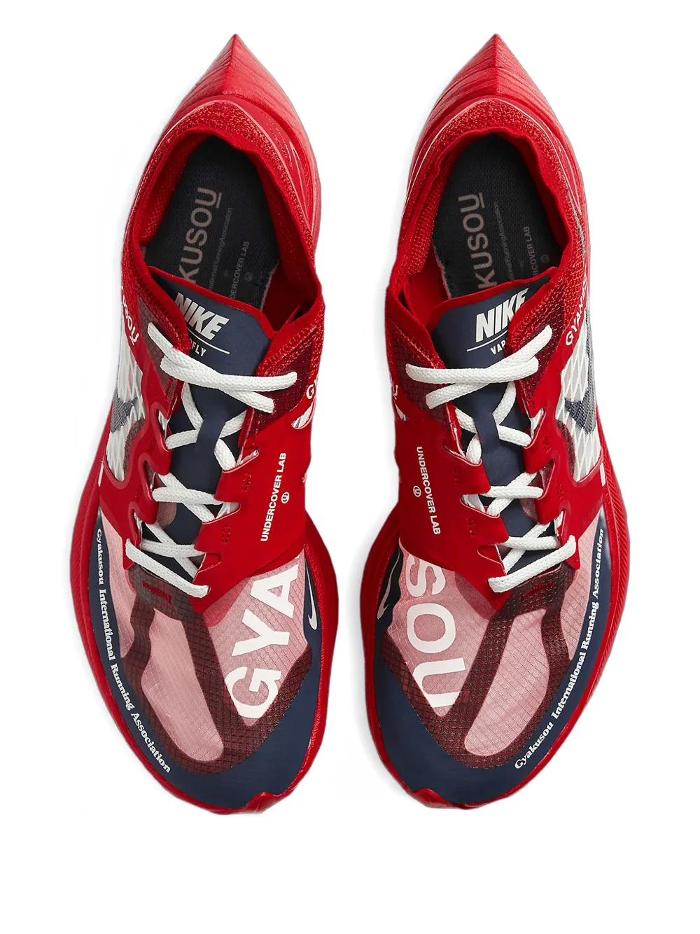 Кроссовки ZoomX Vaporfly Red из коллаборации с Gyakusou Nike, красный — фото 3