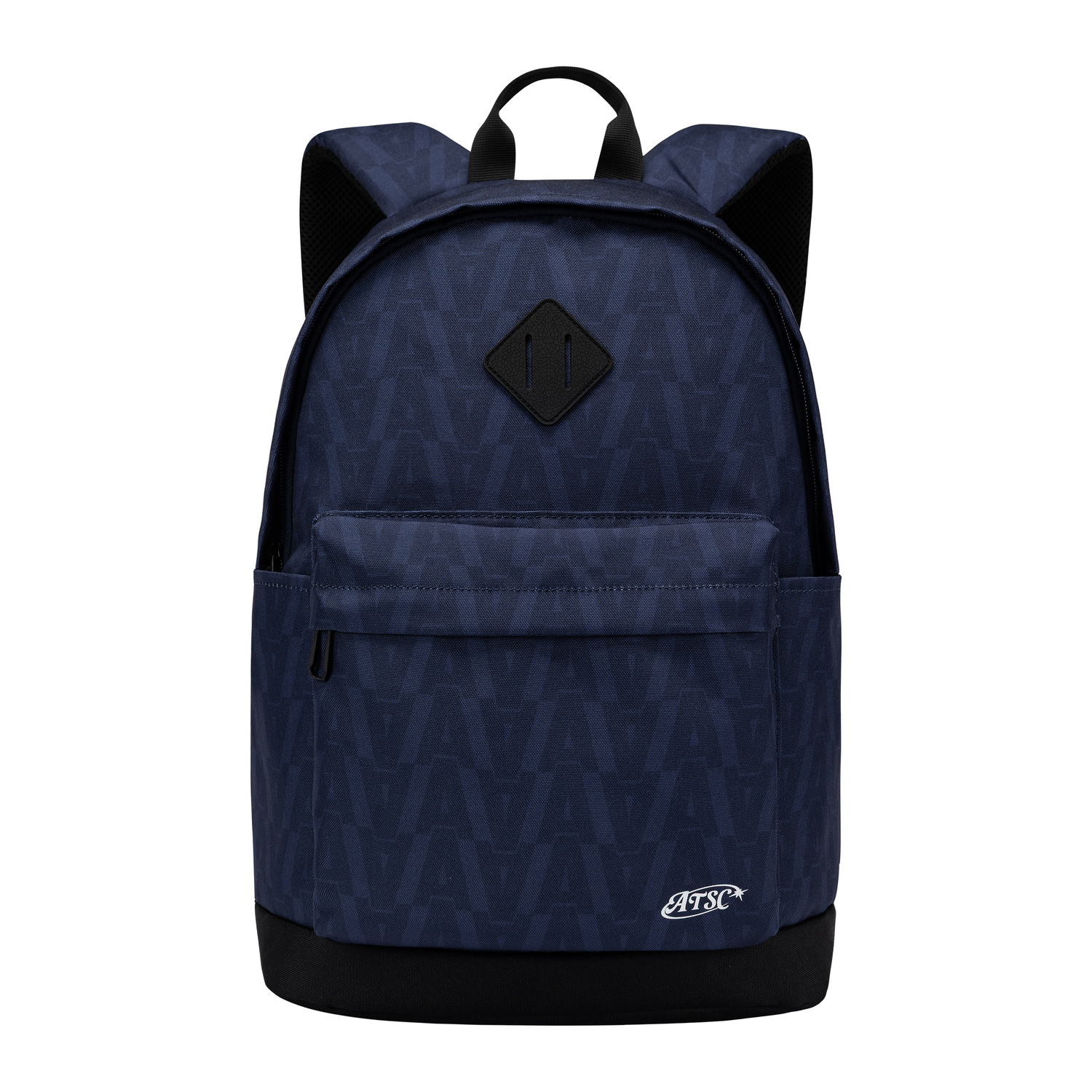 

ANTA Рюкзак с монограммой из ткани Unisex Navy Gray Blue