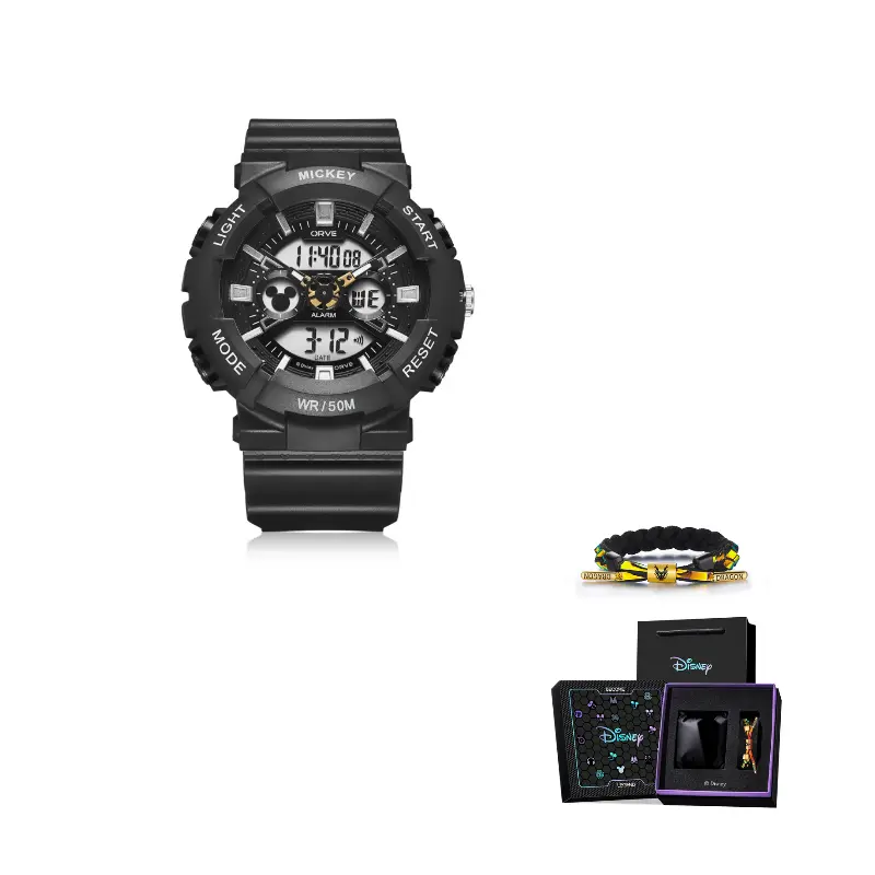 

Disney Часы Quartz Movement Men's Watch Purple Watch Dial