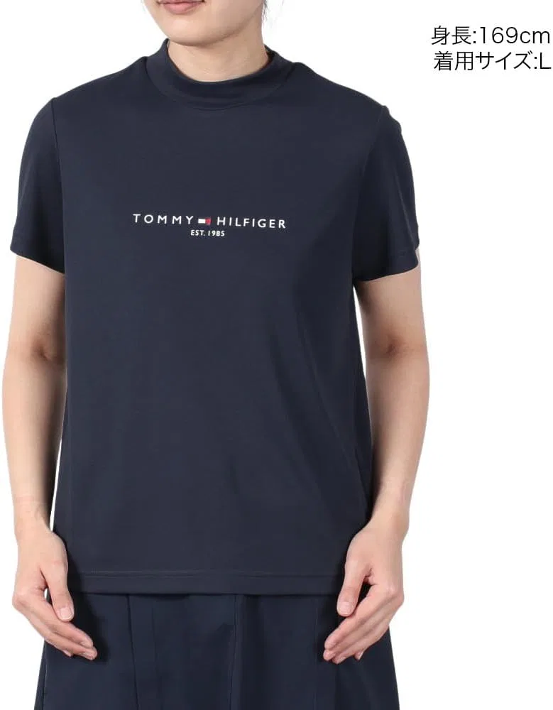 Поло, с логотипом, Tommy Hilfiger Golf THLA512, темно-синий — фото 2