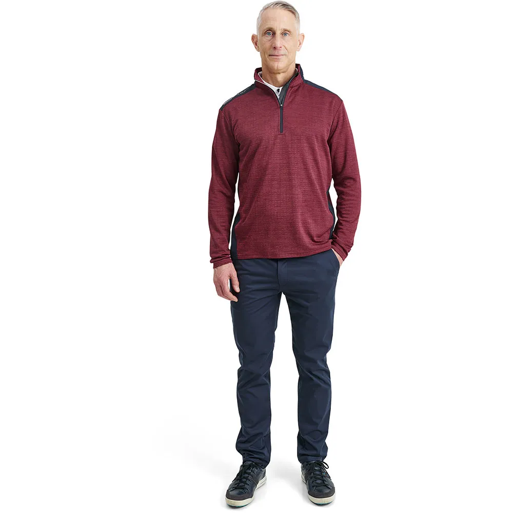 

Свитер Abacus Golf Sunningdale half zip, красный