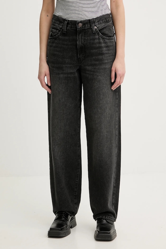 

Свободные джинсы "папаши" Levi's, черный