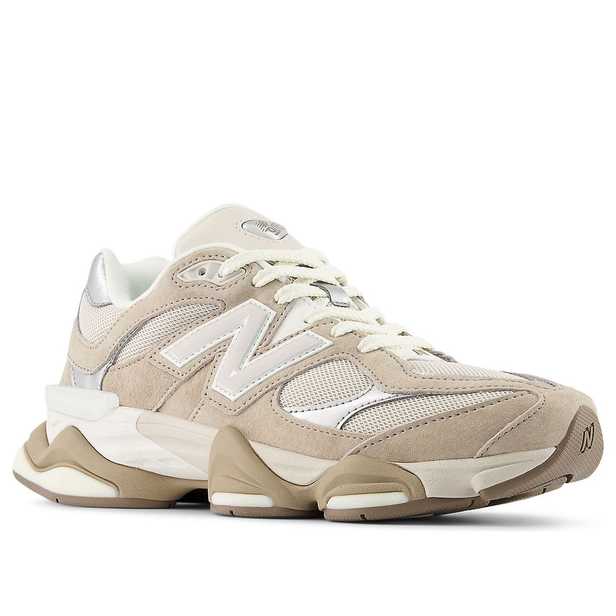 Кроссовки New Balance 9060 'Moonbeam Silver Metallic Driftwood' — фото 4