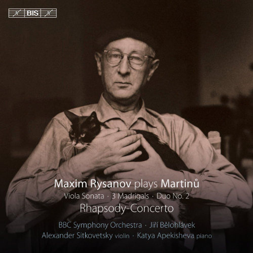 

Диск CD Maxim Rysanov Plays Martinu [Hybrid SACD] - Bohuslav Martinu, Maxim Rysanov, Jirí Belohlávek, BBC Symphony Orchestra