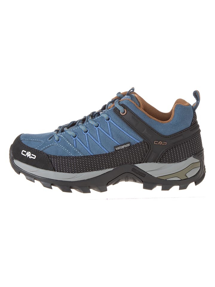

Походная обувь CMP Leder-Trekkingschuhe Rigel Low, цвет Blau/Schwarz