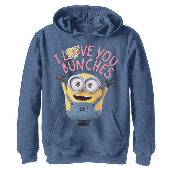

Толстовка с миньонами Despicable Me I Love You Bunches для мальчиков 4-20 Licensed Character