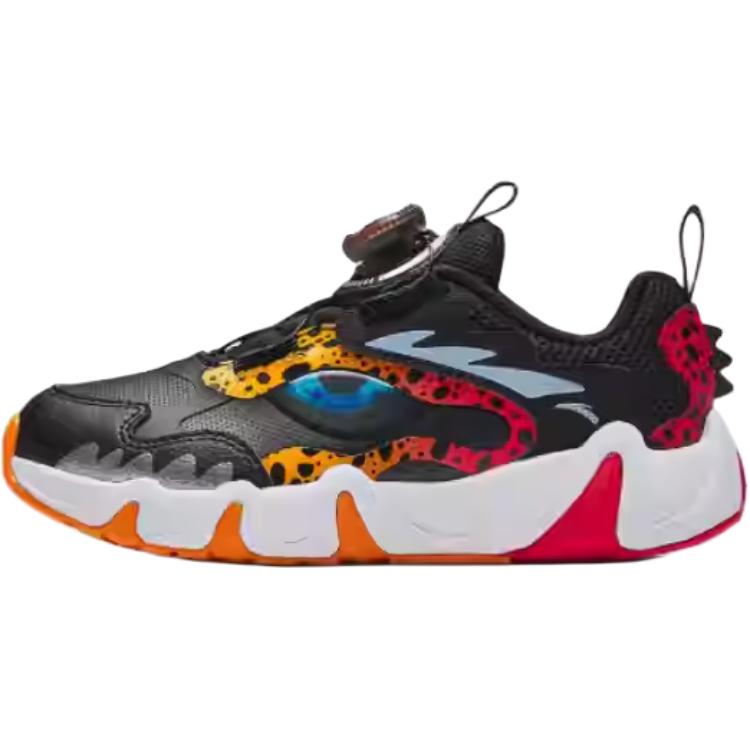 

Непромокаемые детские кроссовки Low top с противоскользящей и износостойкой подошвой для детей от 3 до 7 лет Antakids, черный/оранжевый/красный