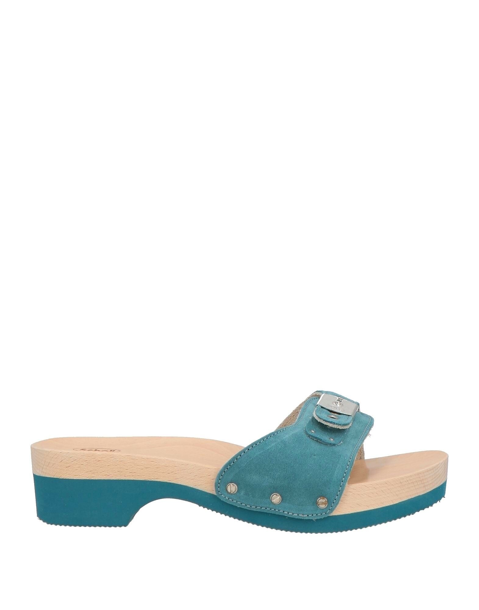 Сабо Iconic Scholl, глубокий бирюзовый
