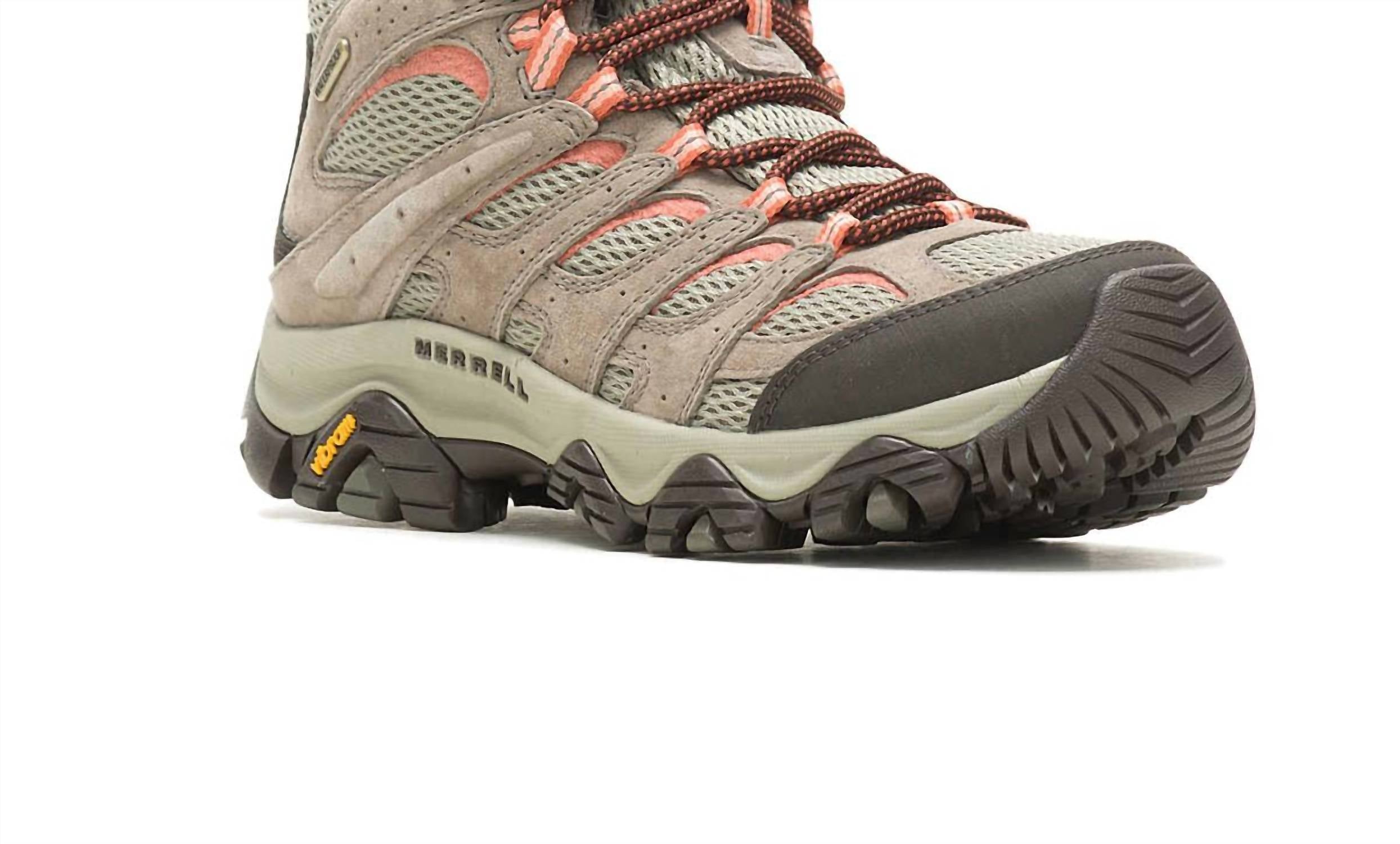 Женские кроссовки Moab 3 Mid Waterproof в цвете Bungee Cord MERRELL, Bungee Cord