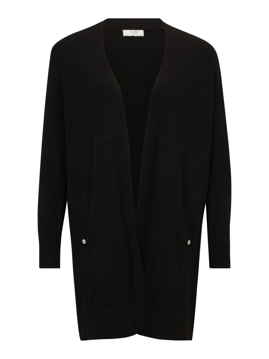 

Вязаный кардиган Wallis Petite Knit Cardigan, черный