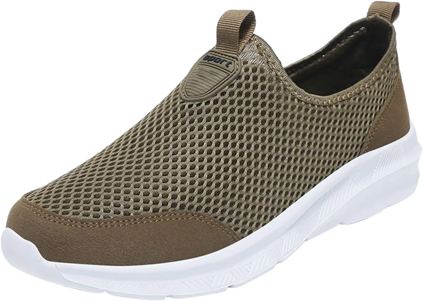 

Мужские спортивные кроссовки модной новой модели, сетчатые, дышащие, легкие, мужские Lite Adapt 3, спортивные, с легким надеванием Generic, хаки